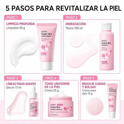 Set SAKURA® : Hidratación, Glow y Cuidado Premium